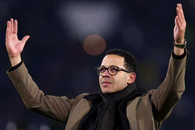 Liam Rosenior durante partida do Strasbourg 