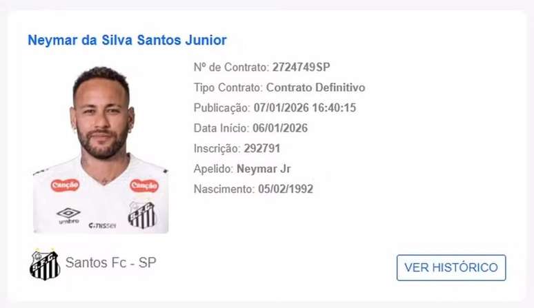 Contratualmente, Neymar est&aacute; liberado para atuar pelo Santos &ndash;