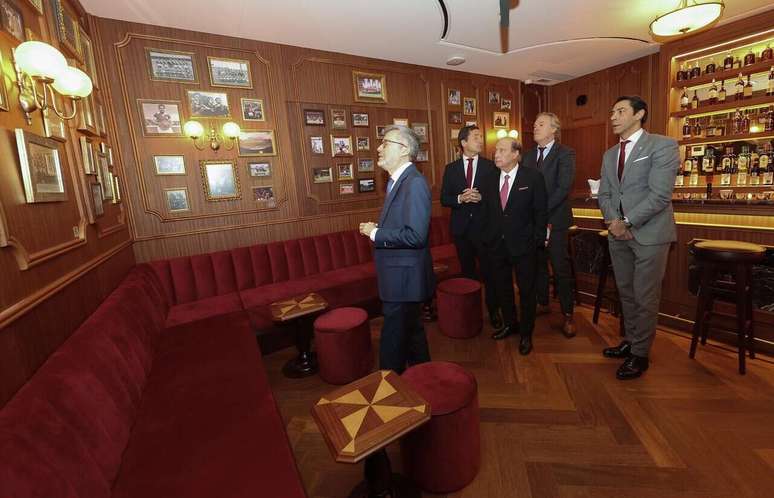 &Aacute;rea do bar do hotel re&uacute;ne diversos acontecimentos simb&oacute;licos na hist&oacute;ria do clube &ndash;