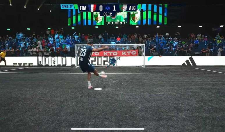 Rami marcou de p&ecirc;nalti para a Fran&ccedil;a na Kings League Nations &ndash;