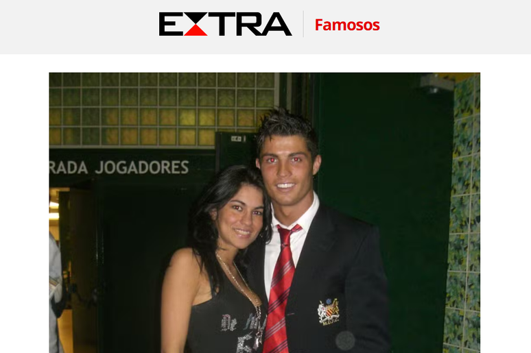 Eliza Samudio foi &agrave; Europa para ver jogos de Cristiano Ronaldo, com quem teria vivido romance