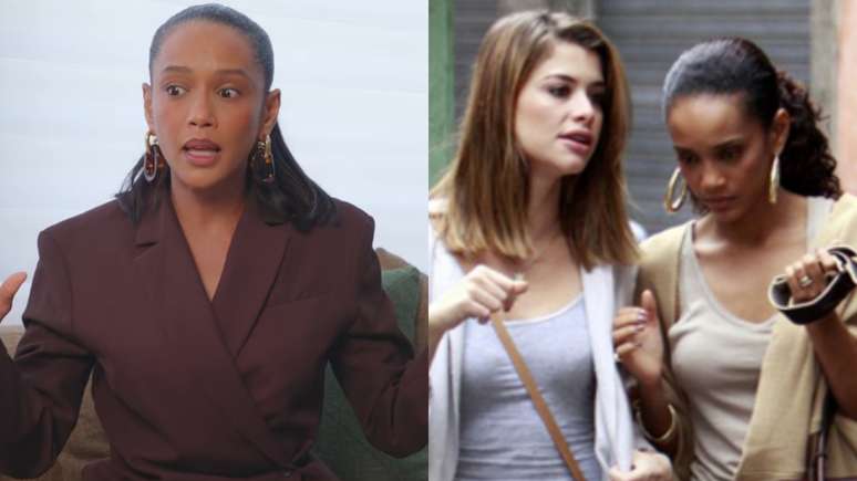 Taís Araujo e Alinne Moraes (Reprodução/Youtube/TV Globo)
