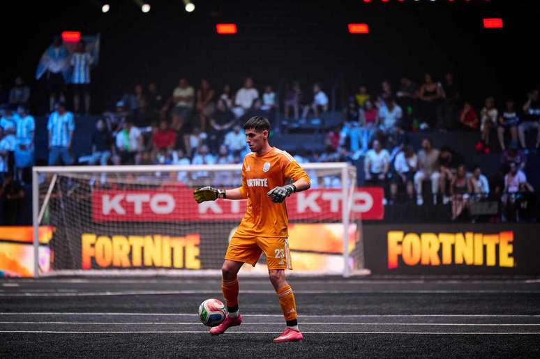 Goleiro da Argentina n&atilde;o esconde empolga&ccedil;&atilde;o com a sele&ccedil;&atilde;o na Kings League Nations &ndash;