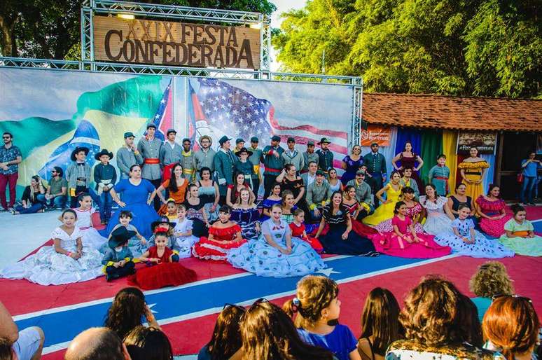 Santa B&aacute;rbara D'Oeste at&eacute; hoje realiza Festa Confederada, sob pol&ecirc;mica