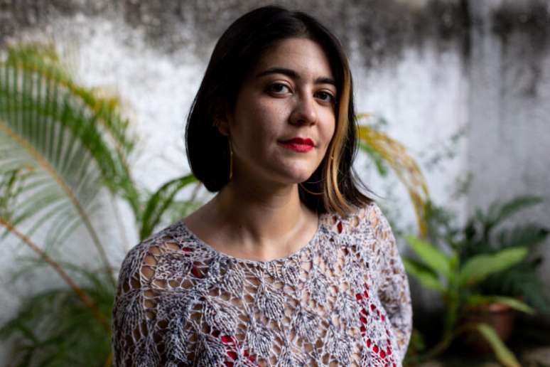 A jornalista venezuelana Gabriela Mesones Rojo segue na capital do pa&iacute;s