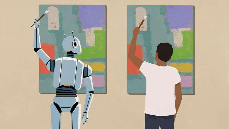 Alguns argumentam que as m&aacute;quinas podem passar no Teste de Turing simplesmente imitando humanos, e n&atilde;o por meio de intelig&ecirc;ncia real