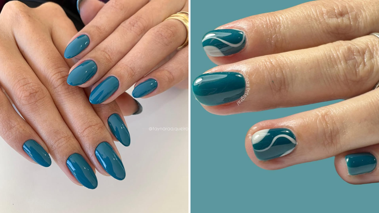 Transformative Teal para unhas ver&atilde;o 2026 