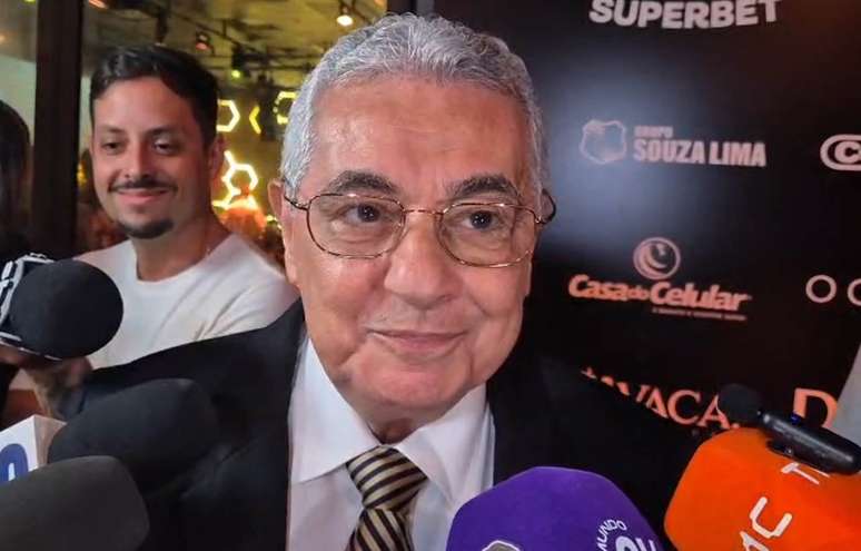 Rubens Lopes antes da cerim&ocirc;nia do lan&ccedil;amento do Campeonato Carioca 2026 &ndash;