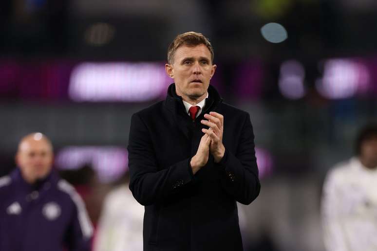 Darren Fletcher depois do empate do Manchester United com o Burnley 