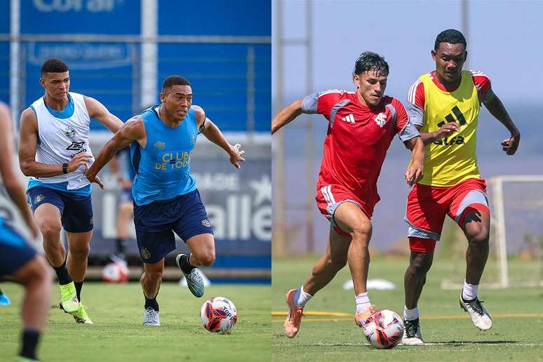 Gr&ecirc;mio e Internacional seguem como os grandes favoritos ao t&iacute;tulo do Gauch&atilde;o. Fotos: Lucas Uebel / Gr&ecirc;mio e Ricardo Duarte / Internacional