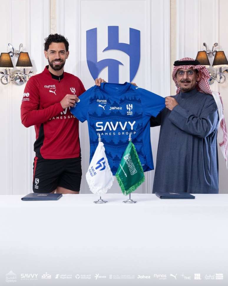 Pablo Mar&iacute;, agora, jogador do Al-Hilal &ndash;