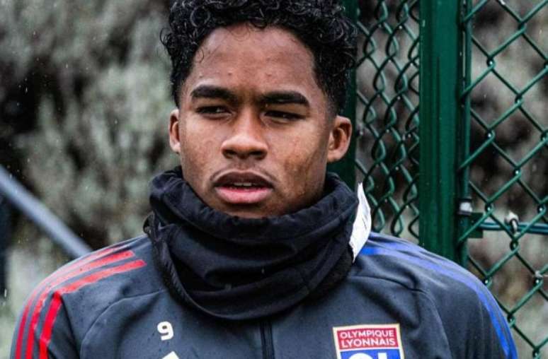 Divulga&ccedil;&atilde;o - Legenda: Endrick espera ter mais chances no Lyon