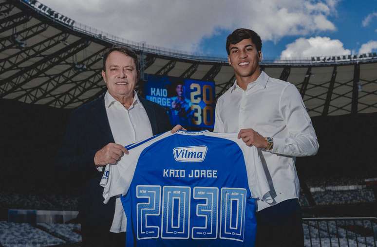Kaio Jorge &eacute; do Cruzeiro at&eacute; 2030 &ndash;