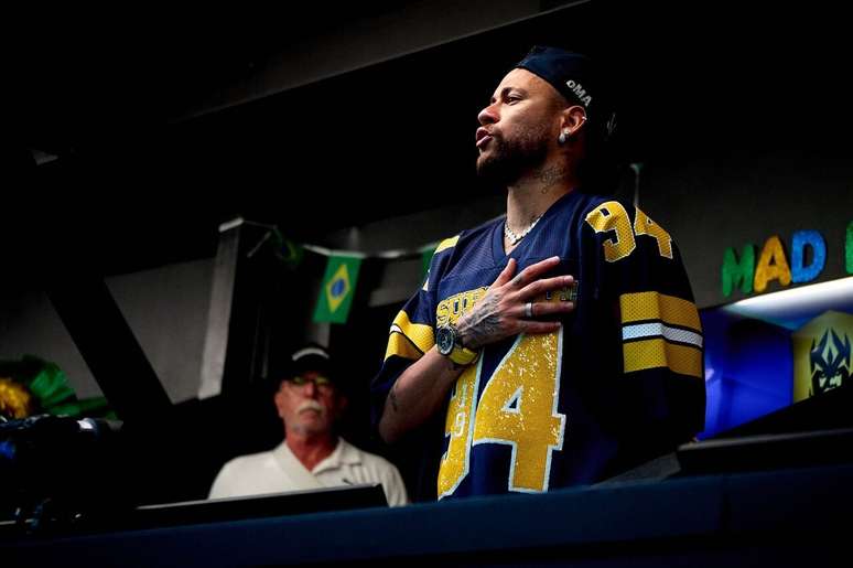 Neymar marcou presen&ccedil;a em outro jogo do Brasil na Kings League Nations &ndash;