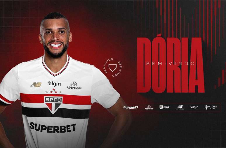 Aos 31 anos, zagueiro D&oacute;ria est&aacute; de volta ao S&atilde;o Paulo &ndash;