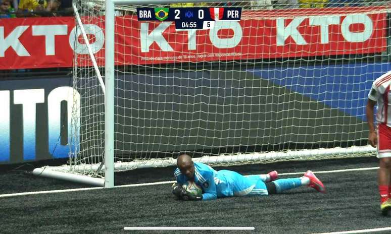 Vict&atilde;o foi titular pela primeira vez do Brasil na Kings League Nations &ndash;