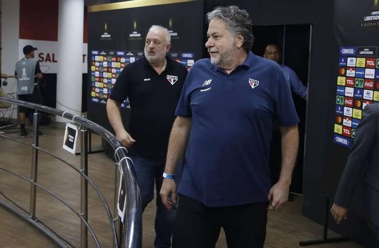 Casares est&aacute; na presid&ecirc;ncia do S&atilde;o Paulo desde 2021 &ndash;