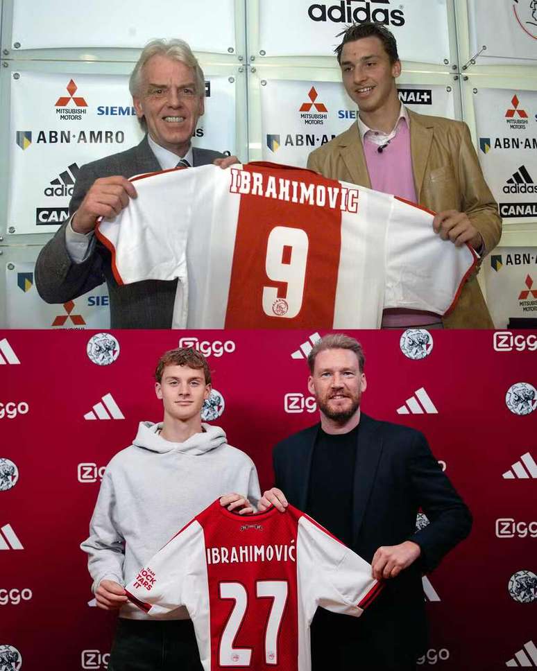 Hist&oacute;ria se repete na fam&iacute;lia Ibrahimovic &ndash; Divulga&ccedil;&atilde;o / Ajax