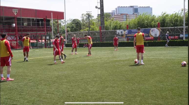 Espanha realizou treinamentos no CT do S&atilde;o Paulo &ndash;