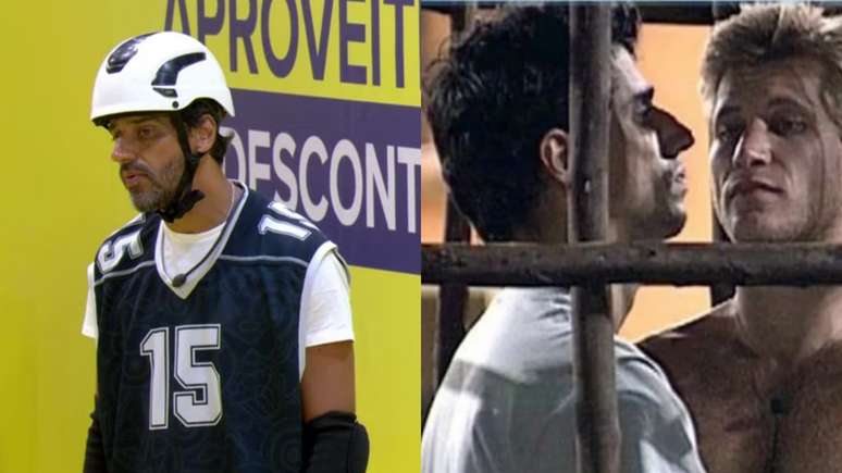 BBB 26లో అల్బెర్టో కౌబాయ్ మరియు BBB 7లో డియెగో అలెమోతో (పునరుత్పత్తి/TV గ్లోబో)