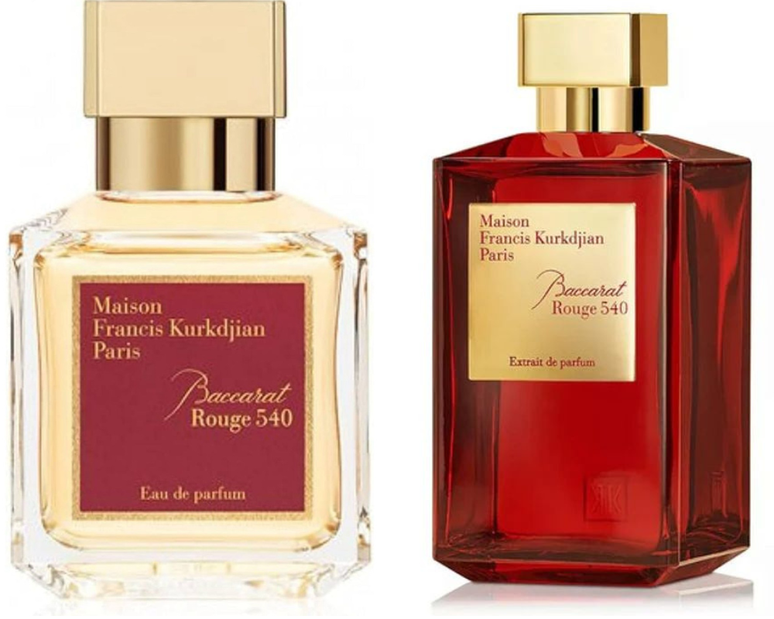Eau de parfum e o extrato do perfume Maison Francis Kurkdjian Baccarat Rouge 540 (Fotos: Reprodu&ccedil;&atilde;o)