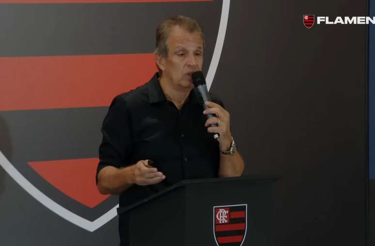 Luiz Eduardo Baptista, o Bap, presidente do Flamengo &ndash;