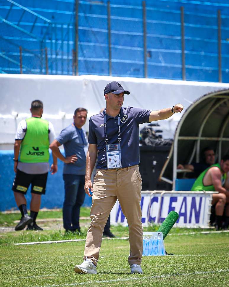 Rodrigo Bell&atilde;o durante partida do Botafogo na Copinha 