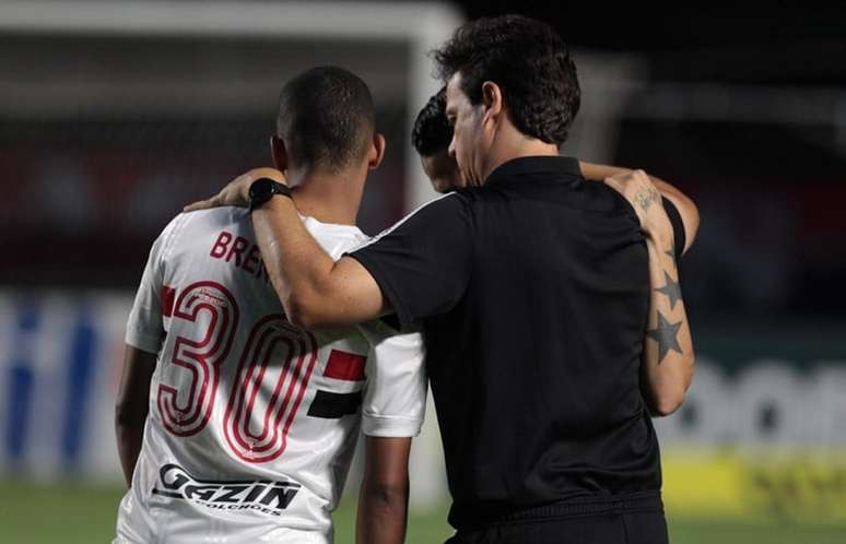 Brenner conversou com Diniz e quer jogar no Vasco &ndash; Rubens Chiri / saopaulofc.net