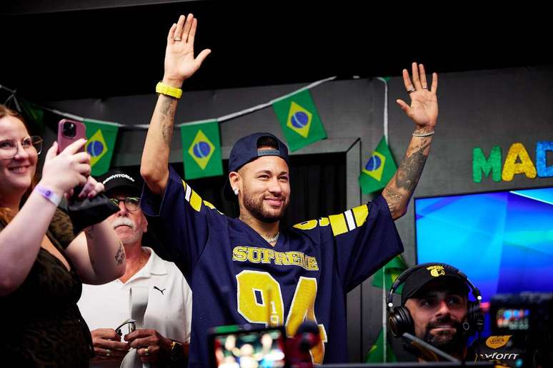 Neymar marcou presen&ccedil;a em algumas transmiss&otilde;es da Madhouse na Kings Nations &ndash;