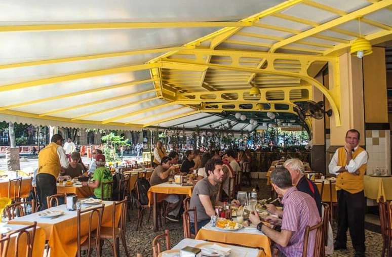 O Amarelinho, no Rio, tornou-se uma esp&eacute;cie de &iacute;cone nacional do chope