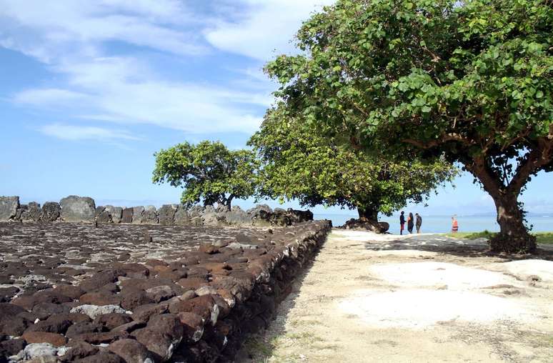 Taputapuatea, centro cerimonial em Raiatea 