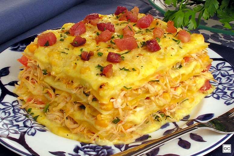 lasanha de frango com bacon &ndash; Foto: Guia da Cozinha