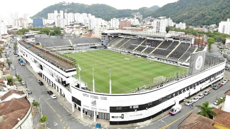 Est&aacute;dio Urbano Caldeira (Vila Belmiro) ter&aacute; mando de campo do Corinthians&nbsp; &ndash; Foto Fabio Maradei Santos FC