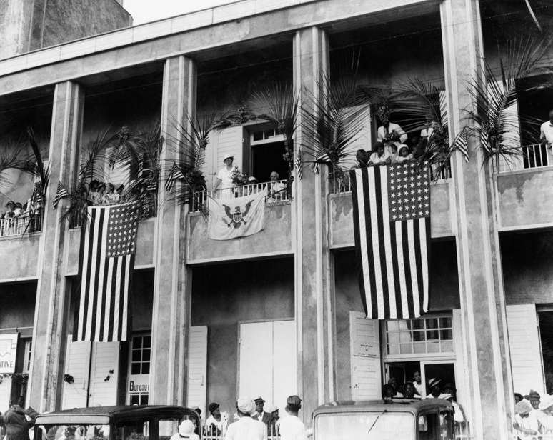 As Ilhas Virgens tornaram-se um territ&oacute;rio dos Estados Unidos