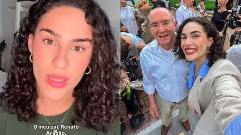 Livian Aragão se manifesta sobre vídeo fake de Renato Aragão criado por IA