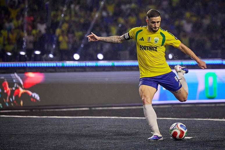 Kelvin marcou o gol do t&iacute;tulo do Brasil na Kings League Nations &ndash;