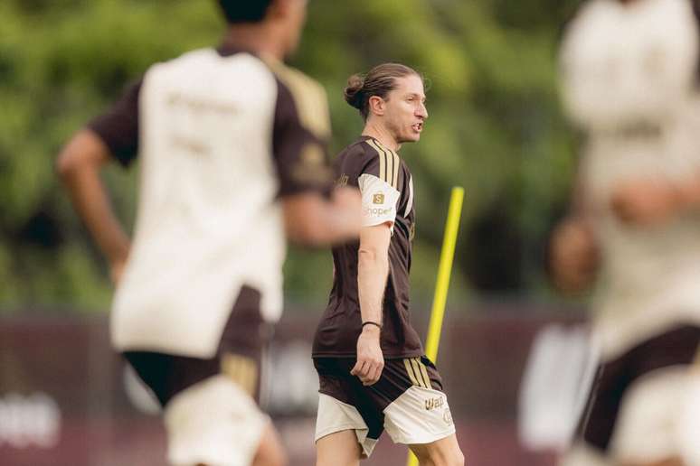 Filipe Lu&iacute;s na pr&eacute;-temporada do Flamengo &ndash;