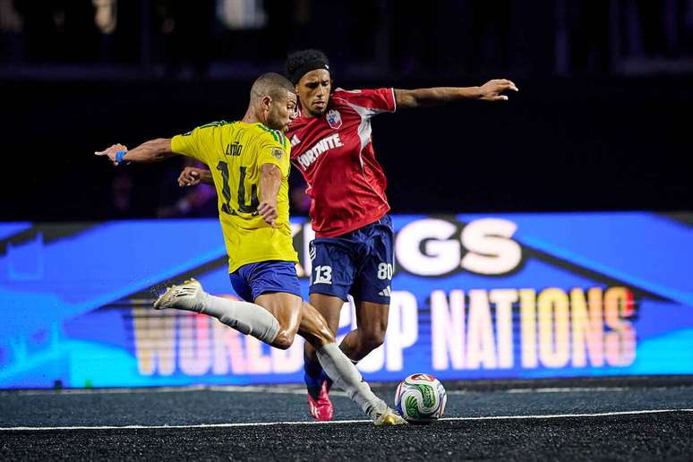 Lip&atilde;o marcou dois gols na grande final da Kings League Nations &ndash;