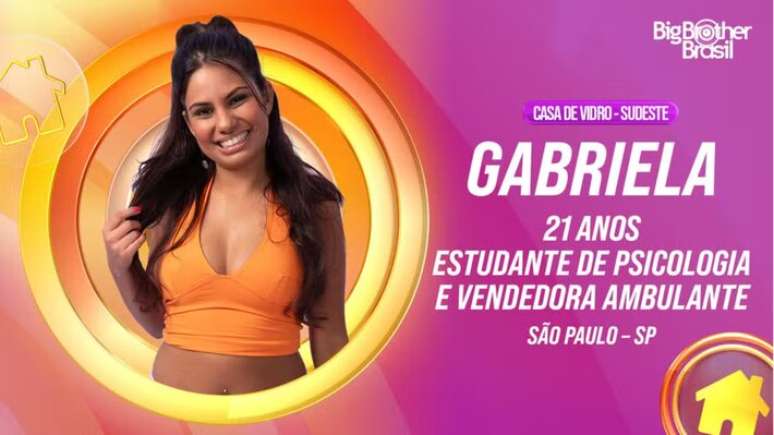 Gabriela, que veio da Casa de Vidro Sudeste, tamb&eacute;m venceu o Quarto Branco do BBB 26 -