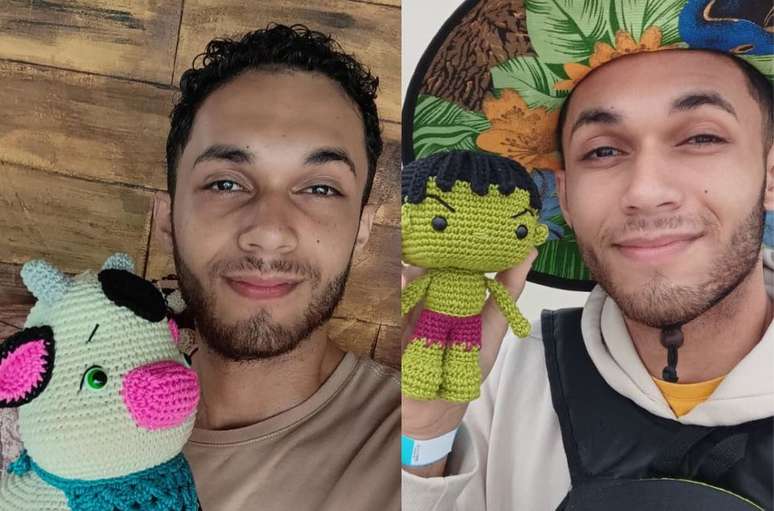 Samuel afirma que croch&ecirc; &eacute; sua paix&atilde;o e foi inspirado pela av&oacute; paterna 