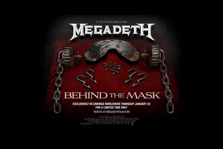&ldquo;Megadeth: Behind The Mask&rdquo; compartilha hist&oacute;ria in&eacute;ditas sobre o passado da banda norte-americana de thrash metal 
