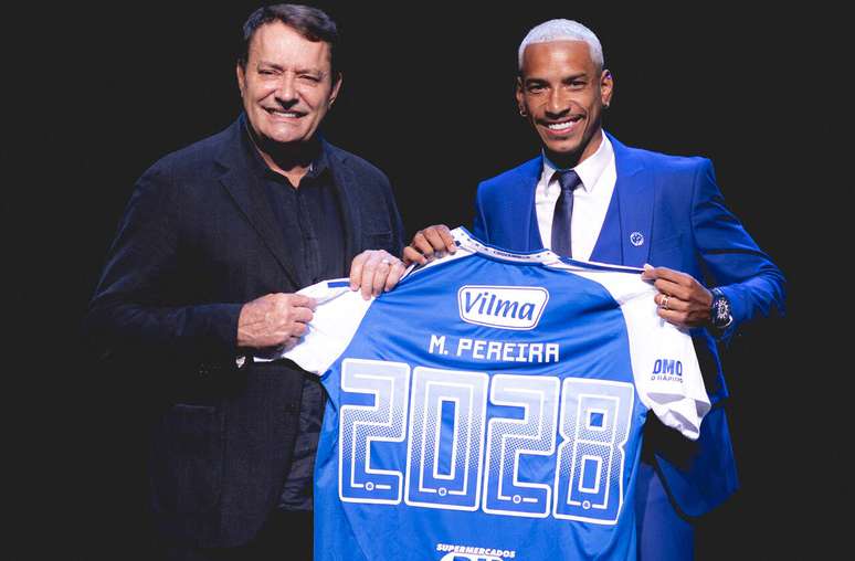 Matheus Pereira fica no Cruzeiro at&eacute; 2028 &ndash;