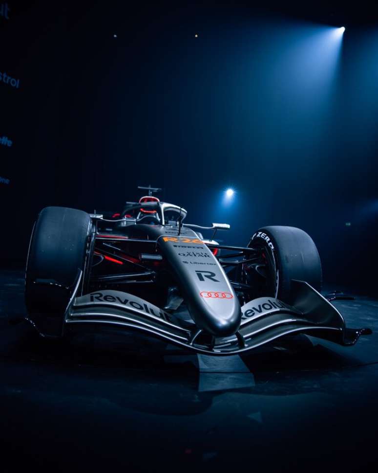 Novo carro da Audi foi divulgado pela F&oacute;rmula 1.