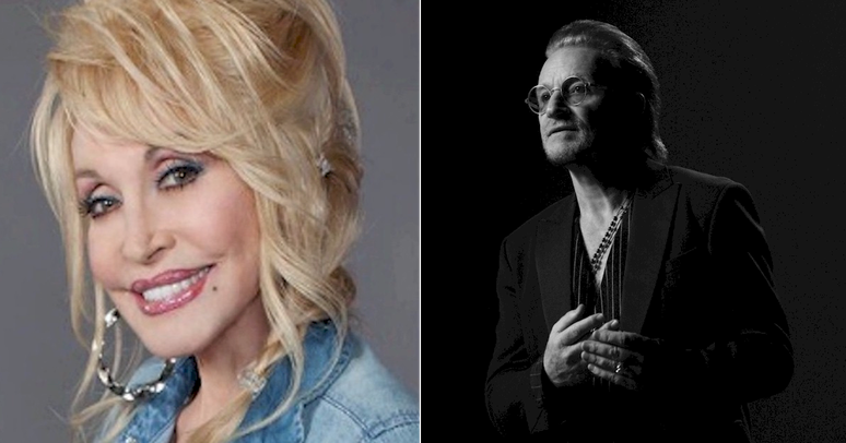 Bono surpreende Dolly Parton com presente especial em seu anivers&aacute;rio de 80 anos. Assista