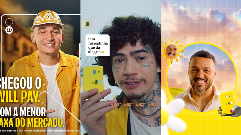 Jo&atilde;o Gomes, Whindersson Nunes e Belo j&aacute; fizeram publicidade para o Will Bank