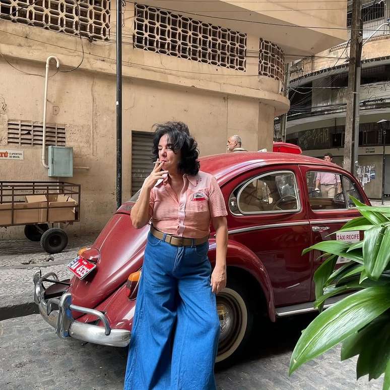 Ex-BBB Mariza Moreira em cena de 'O Agente Secreto', filme de Kleber Mendon&ccedil;a Filho &mdash;