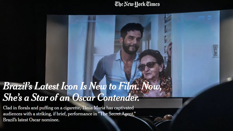 న్యూయార్క్ టైమ్స్ టానియా మారియాను 'బ్రెజిల్ యొక్క సరికొత్త చిహ్నం'గా అభివర్ణించింది