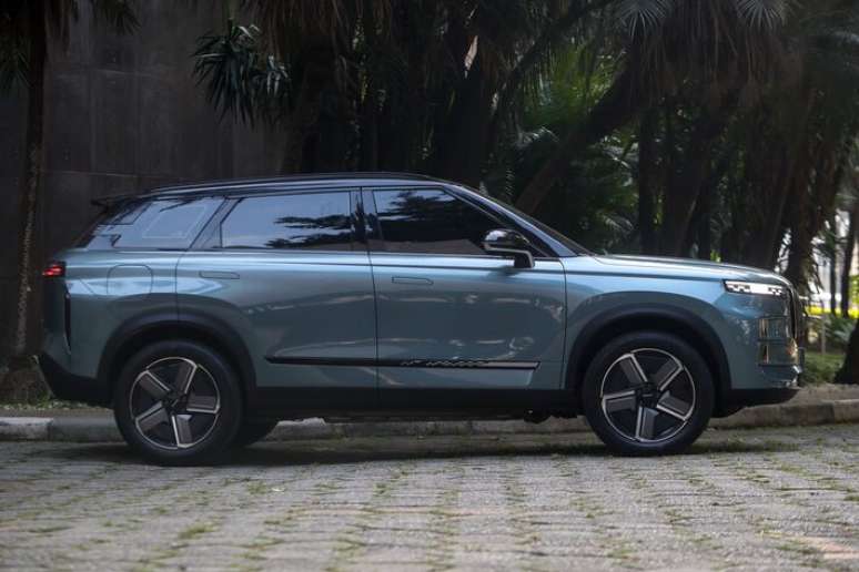 FR12 SAO PAULO - SP - 22/05/2025 - JORNAL DO CARRO - JAECOO 7 PRESTIGE PHEV- Fotos do Jaecoo 7 Prestige Phev. FOTO: Felipe Rau/Estad&atilde;o