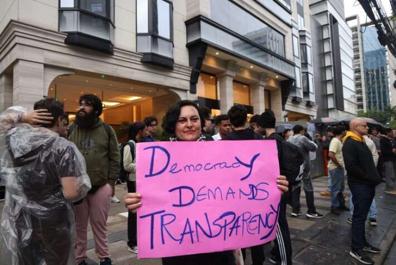 Manifesta&ccedil;&atilde;o ocorre na Faria Lima nesta quinta-feira, 22