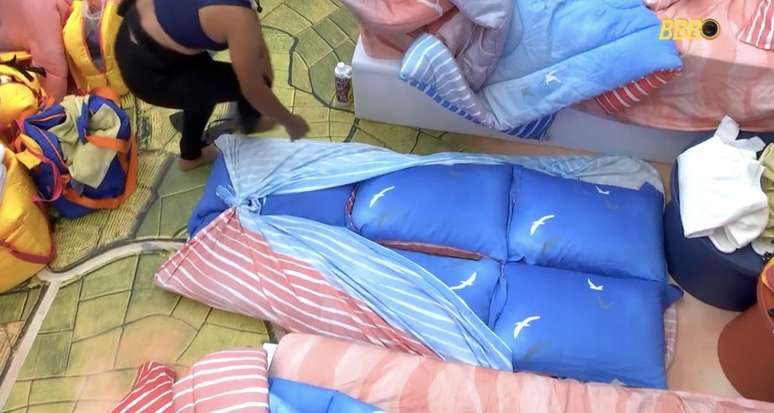 Milena descobre localiza&ccedil;&atilde;o do len&ccedil;ol escondido